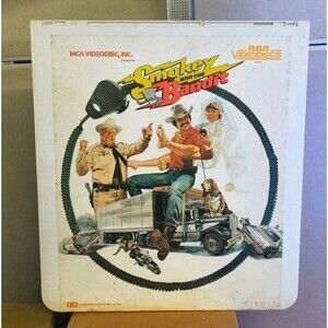 SMOKEY AND THE BANDIT CED VideoDisc Burt Reynolds/Jackie Gleason Sealed